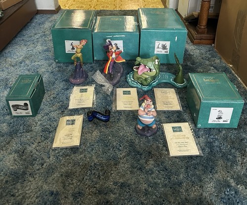 Wdcc piece peter pan lot - wdcc,