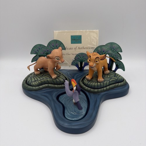 Wdcc lion king the watering - king, "the